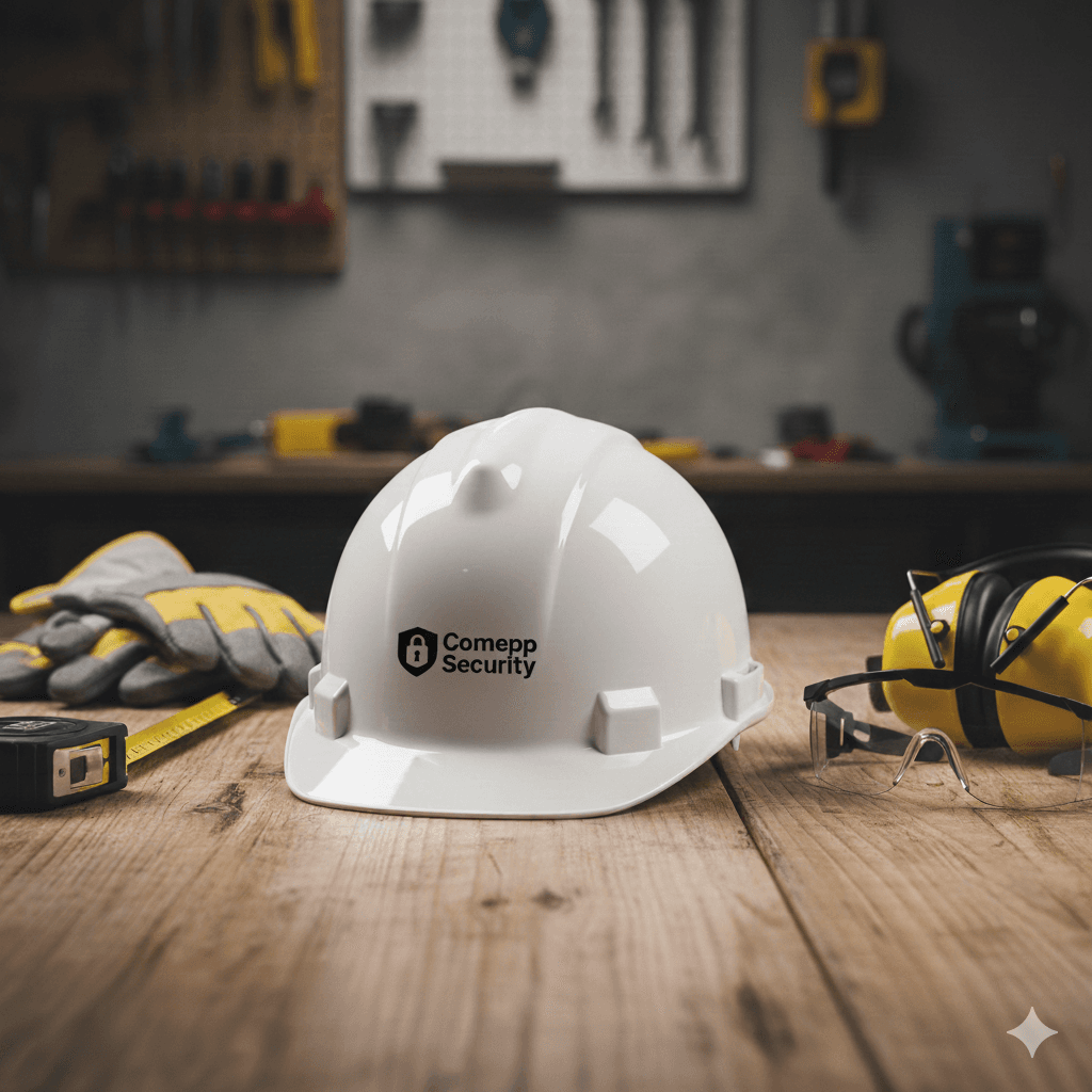 Casco de seguridad certificado resistente a impactos