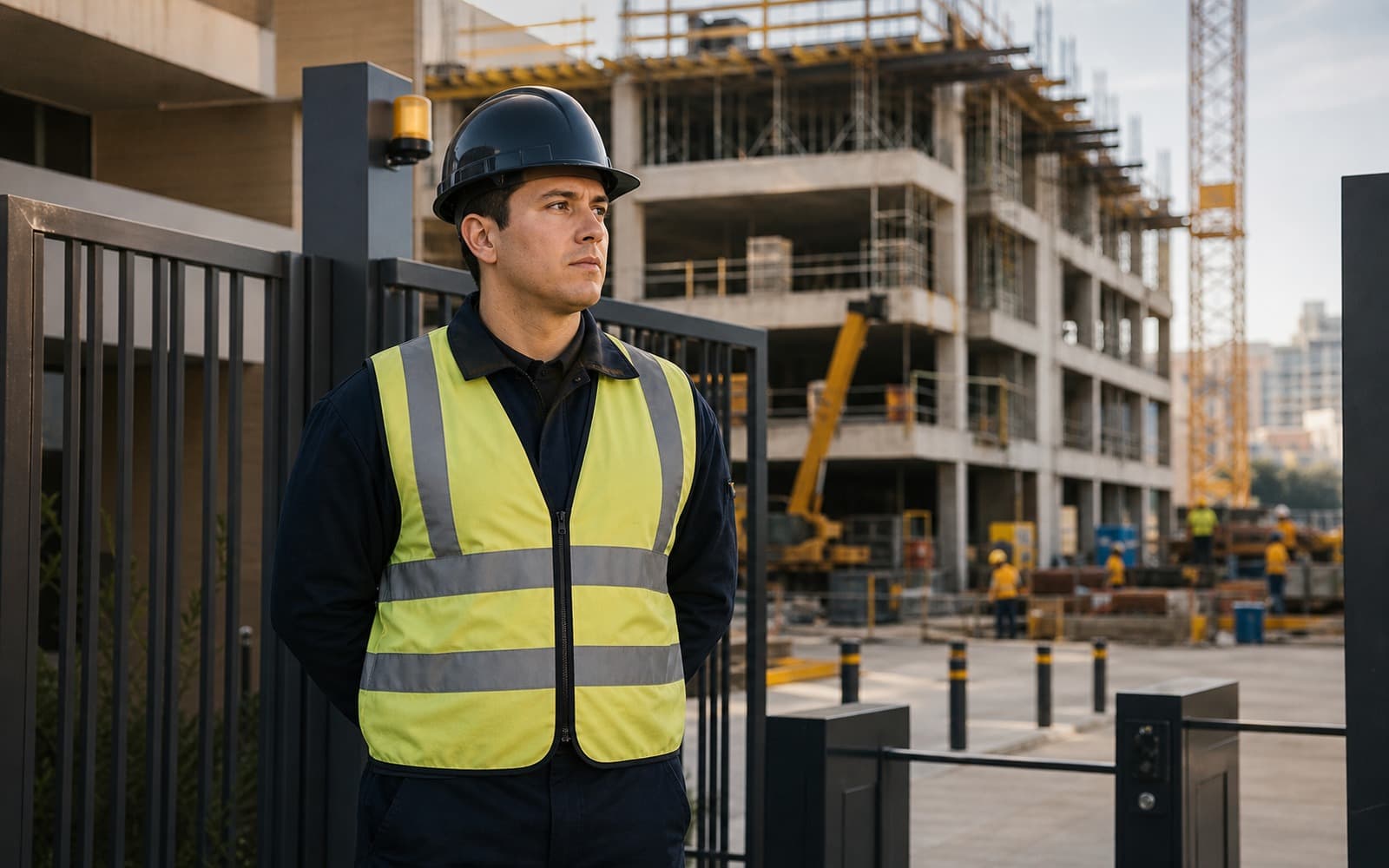Seguridad para obras y construcción: control de acceso, mermas y normativa